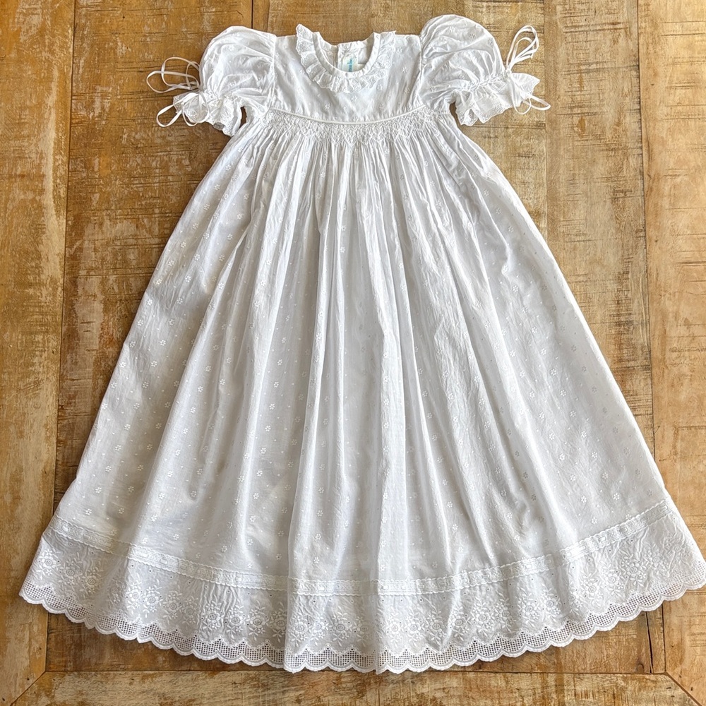 Vintage House of Hatten Christening Gown 6mos